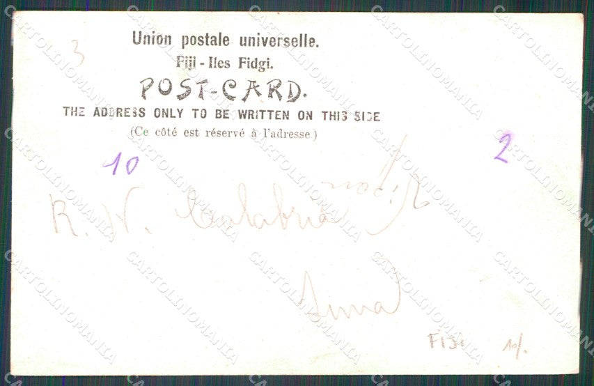 Fiji Suva postcard XP2527 – retro