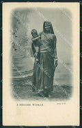 India A Beggar Woman Ethnic Types postcard XP2532 – fronte