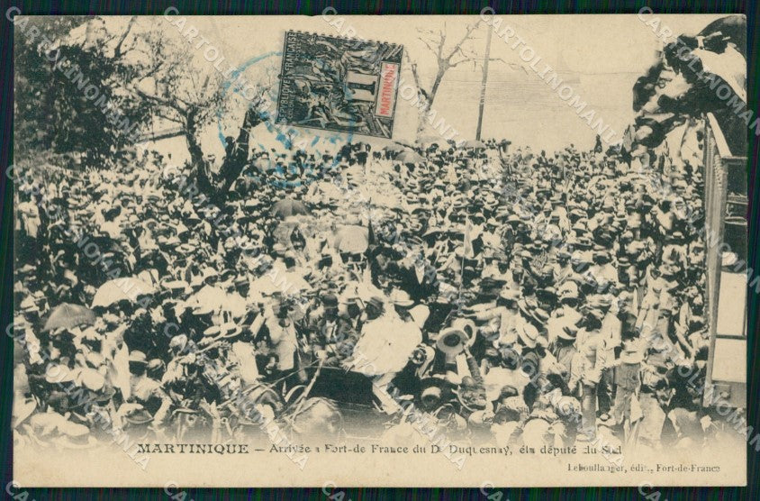 Martinique Fort de France Duquesnay postcard XP2547 – fronte