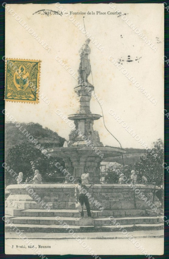 New Caledonia Noumea CORNER CREASED postcard XP2580 – fronte
