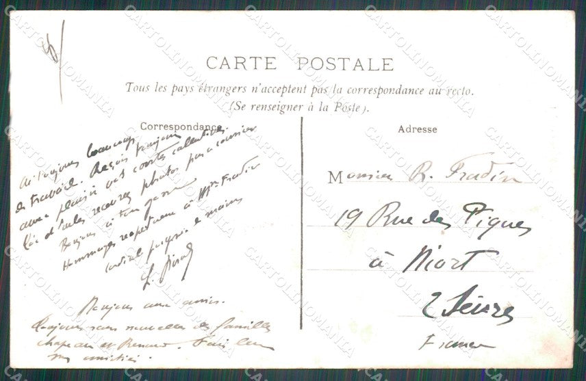 New Caledonia Noumea CORNER CREASED postcard XP2580 – retro