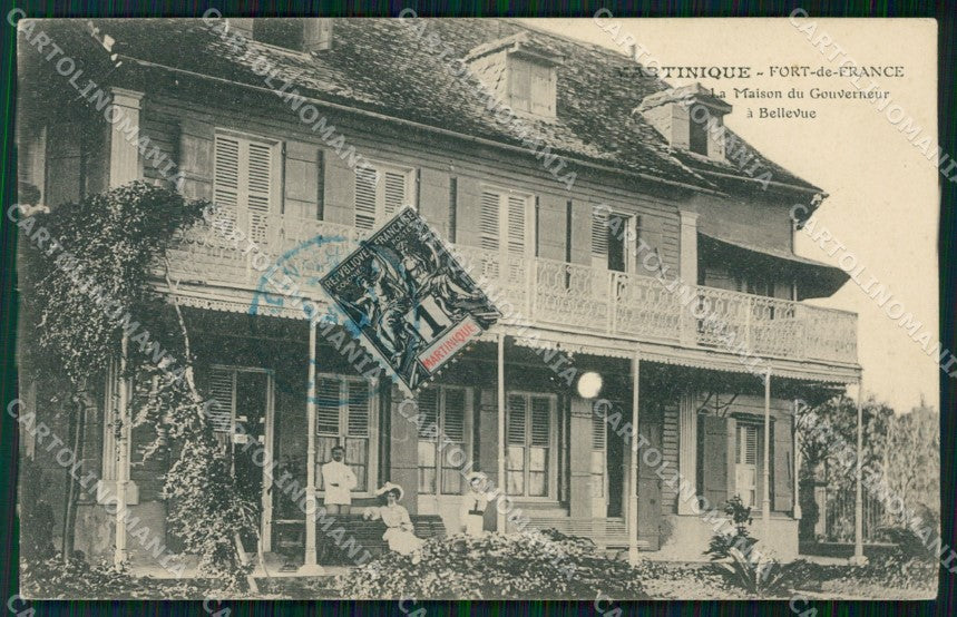 Martinique Fort de France postcard XP2641 – fronte