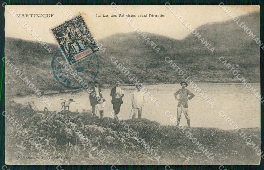 Martinique Lac des Palmistes postcard XP2642 – fronte
