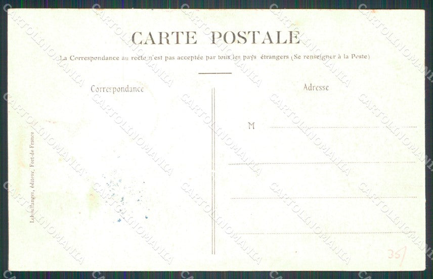 Martinique Morne Rouge Eruption 1902 postcard XP2644 – retro
