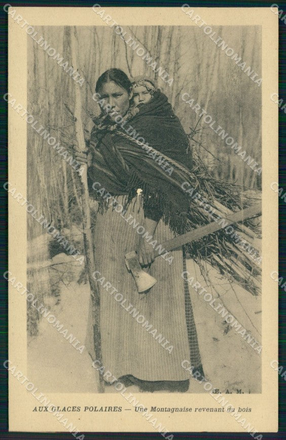 Canada Inuit Ethnic Types postcard XP2662 – fronte