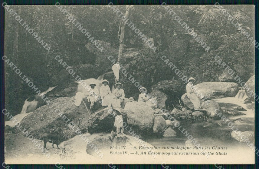 India Sahyadri Entomological Excursion on the Ghats postcard XP2670 – fronte