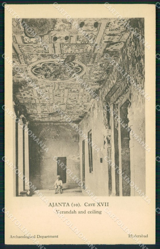 India Ajanta Caves Aurangabad district of Maharashtra postcard XP2677 – fronte