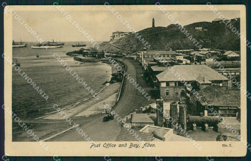 Aden Yemen Post Office Bay postcard XP2705 – fronte