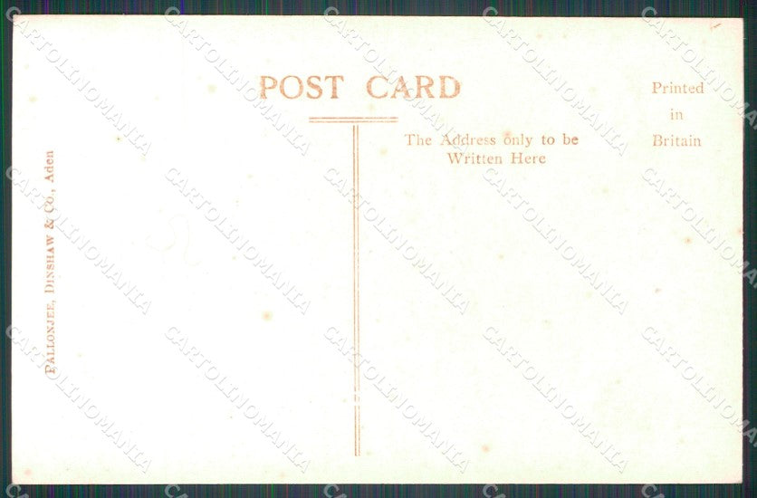 Aden Yemen Post Office Bay RPPC postcard XP2707 – retro