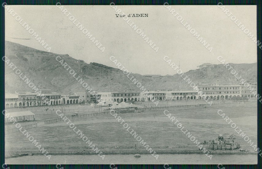 Aden Yemen Vue postcard XP2709 – fronte