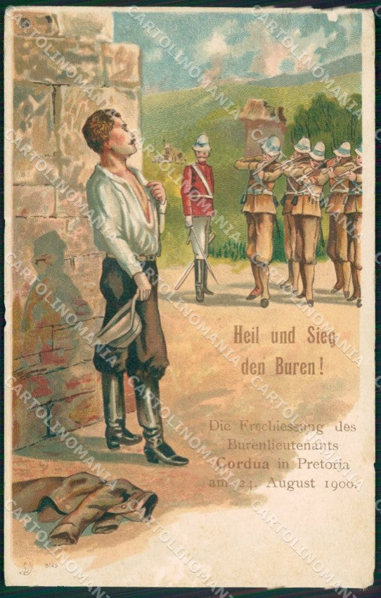 Anglo Boer War Transvaal postcard XP2724 – fronte