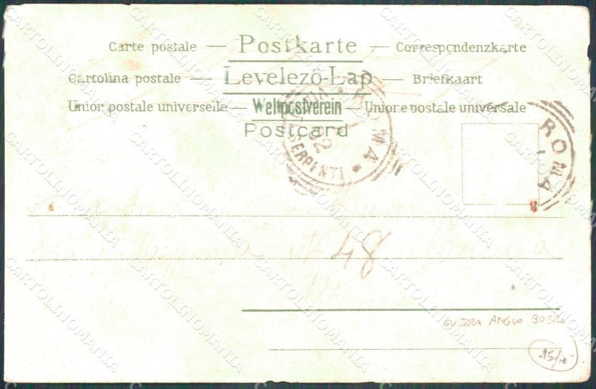 Anglo Boer War Transvaal postcard XP2724 – retro