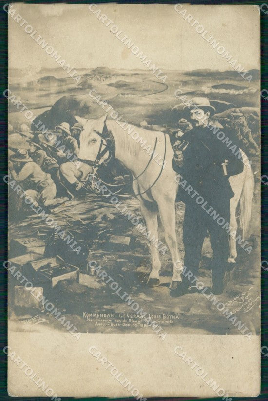 Anglo Boer War Transvaal Generaal Louis Botha postcard XP2726 – fronte