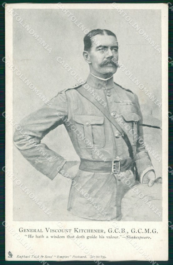 Anglo Boer War Transvaal General Viscount Kitchener postcard XP2728 – fronte