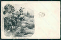 Anglo Boer War Transvaal Boers Seeking Cover postcard XP2766 – fronte
