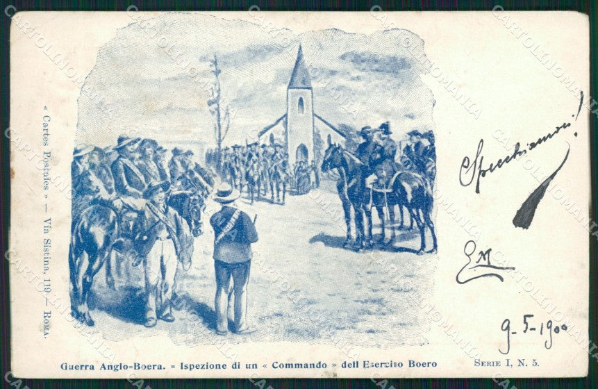 Anglo Boer War Transvaal postcard XP2767 – fronte