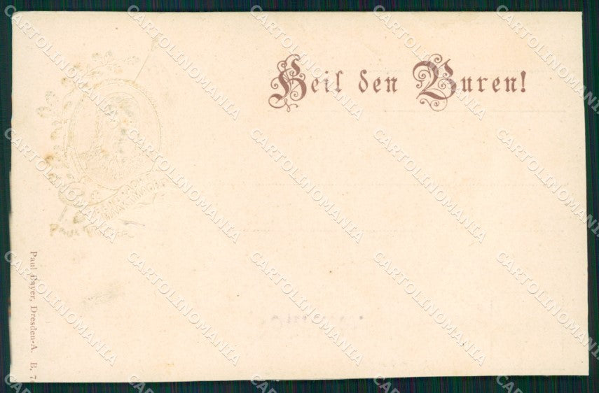 Anglo Boer War Transvaal Kruger Relief postcard XP2778 – fronte