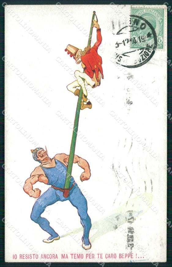 WW1 WWI Propaganda Kaiser Wilhelm Franz Joseph postcard XP2832 – fronte