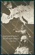 WW1 WWI Propaganda Kaiser Wilhelm Map postcard XP2844 – fronte