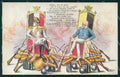 WW1 WWI Propaganda Kaiser Wilhelm Franz Joseph postcard XP2909 – fronte