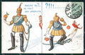 WW1 WWI Propaganda Kaiser Wilhelm postcard XP2910 – fronte
