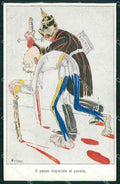 WW1 WWI Propaganda Kaiser Wilhelm Franz Joseph postcard XP2934 – fronte