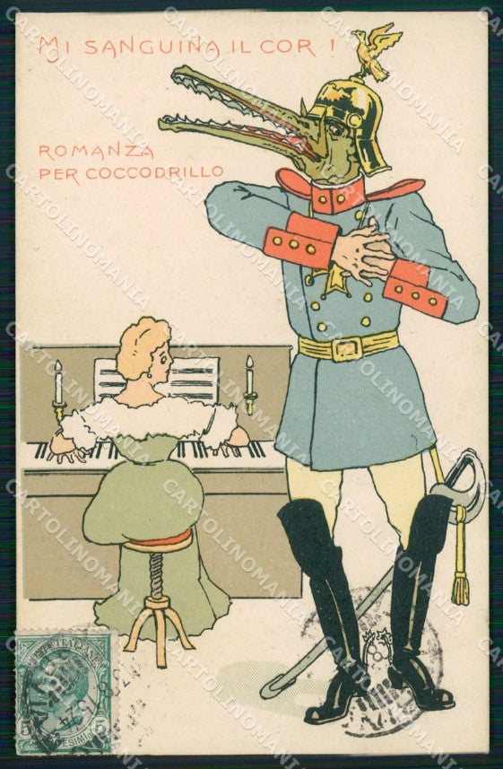 WW1 WWI Propaganda Kaiser Wilhelm postcard XP2938 – fronte