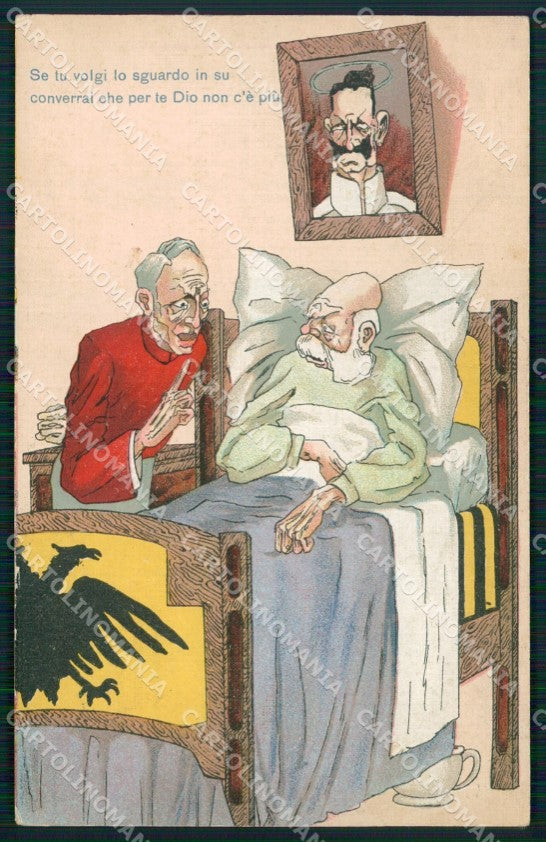 WW1 WWI Propaganda Kaiser Franz Joseph Chamber Pot postcard XP2949 – fronte