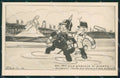 WW1 WWI Propaganda Kaiser Wilhelm Franz Joseph Quarto dei Mille postcard XP2955 – fronte