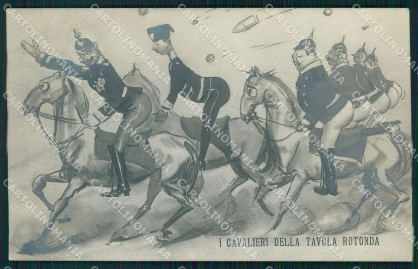 WW1 WWI Propaganda Kaiser Wilhelm postcard XP2968 – fronte