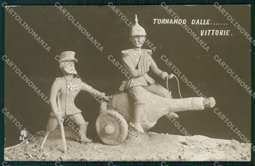 WW1 WWI Propaganda Kaiser Wilhelm Franz Joseph postcard XP2971 – fronte
