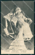 WW1 WWI Propaganda Kaiser Wilhelm Franz Joseph Traviata postcard XP2985 – fronte