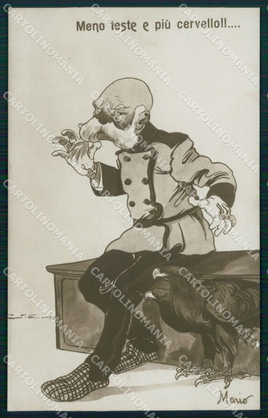 WW1 WWI Propaganda Kaiser Franz Joseph postcard XP3013 – fronte