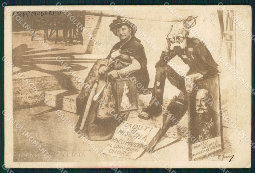WW1 WWI Propaganda Kaiser Franz Joseph postcard XP3016 – fronte