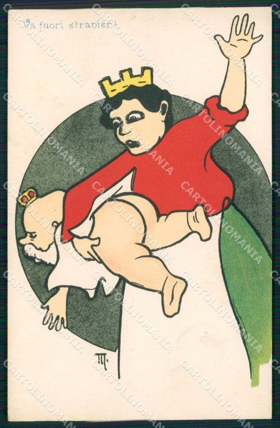 WW1 WWI Propaganda Kaiser Franz Joseph postcard XP3024 – fronte