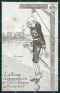 WW1 WWI Propaganda Kaiser Franz Joseph Trieste Miramar postcard XP3026 – fronte