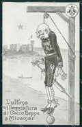 WW1 WWI Propaganda Kaiser Franz Joseph Trieste Miramar postcard XP3027 – fronte