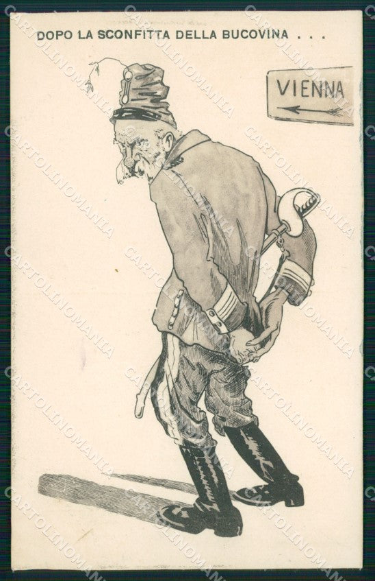 WW1 WWI Propaganda Kaiser Franz Joseph postcard XP3028 – fronte