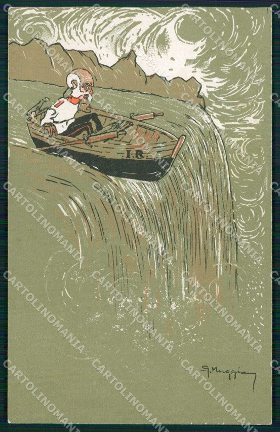 WW1 WWI Propaganda Kaiser Franz Joseph Muggiani postcard XP3032 – fronte