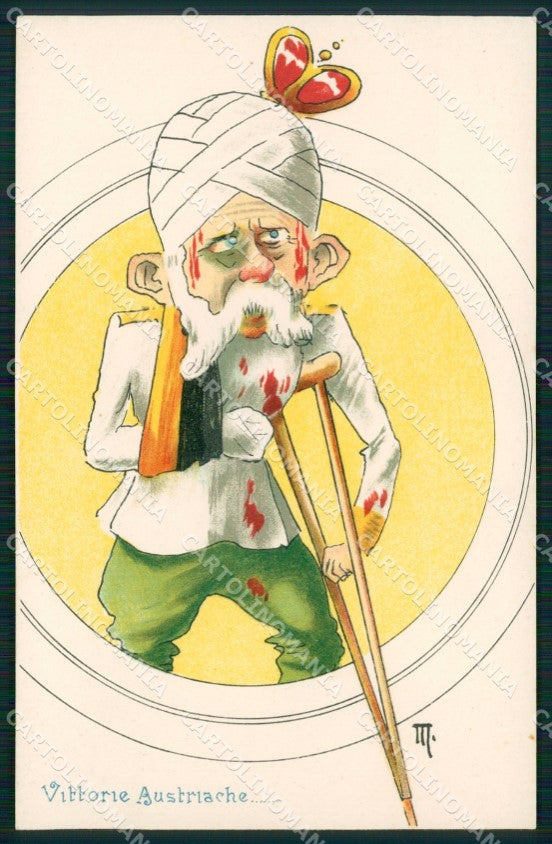 WW1 WWI Propaganda Kaiser Franz Joseph postcard XP3058 – fronte