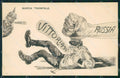 WW1 WWI Propaganda Kaiser Wilhelm Franz Joseph Russia postcard XP3068 – fronte