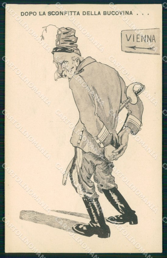 WW1 WWI Propaganda Kaiser Franz Joseph postcard XP3083 – fronte