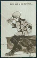 WW1 WWI Propaganda Kaiser Franz Joseph CREASED postcard XP3088 – fronte