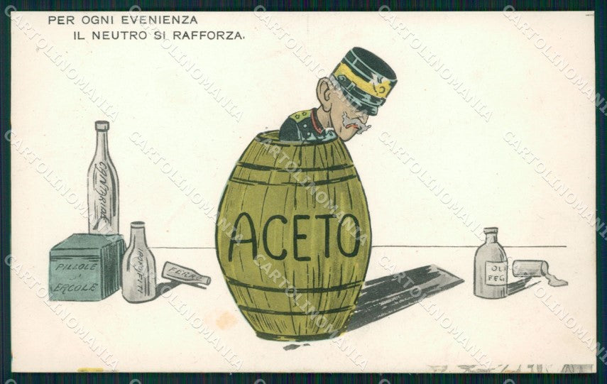 WW1 WWI Propaganda Savoia postcard XP3098 – fronte