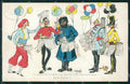 WW1 WWI Propaganda Russia postcard XP3102 – fronte