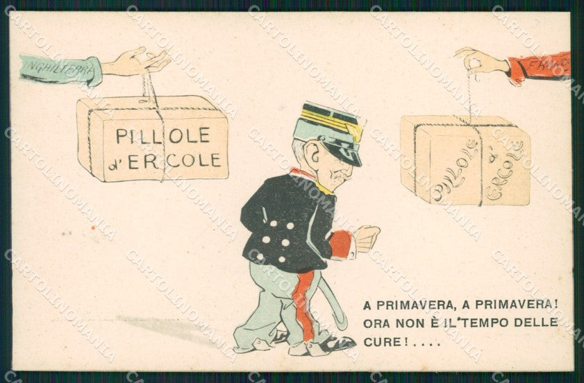WW1 WWI Propaganda Savoia postcard XP3104 – fronte