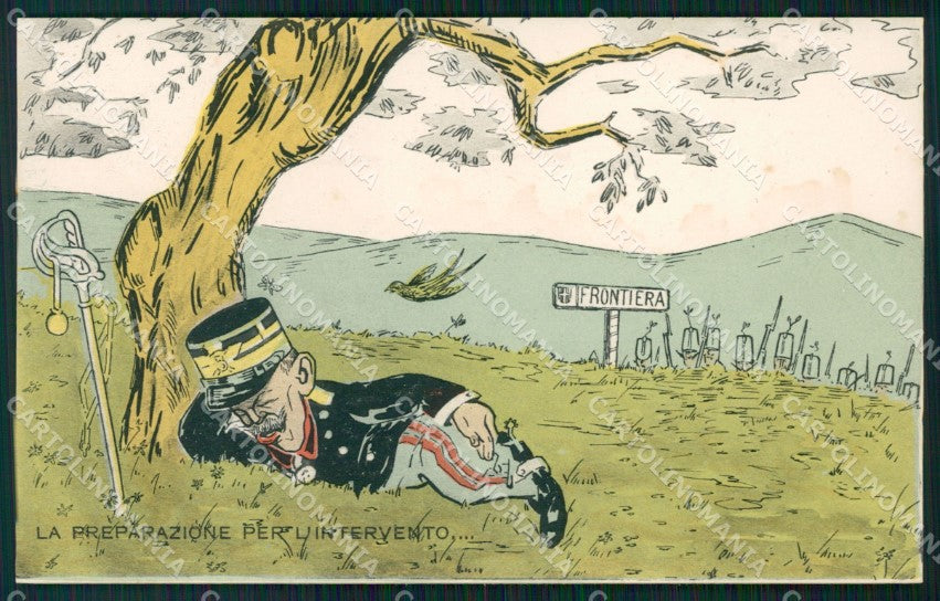 WW1 WWI Propaganda Savoia postcard XP3106 – fronte