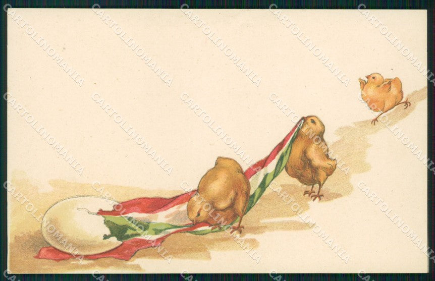 WW1 WWI Propaganda Chick postcard XP3117 – fronte