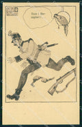 WW1 WWI Propaganda Bersaglieri De Murtas postcard XP3123 – fronte