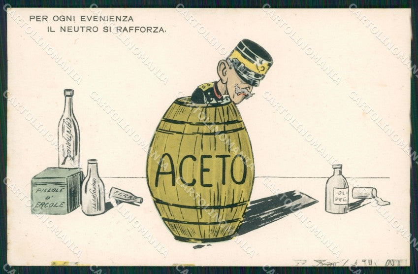 WW1 WWI Propaganda Savoia postcard XP3134 – fronte